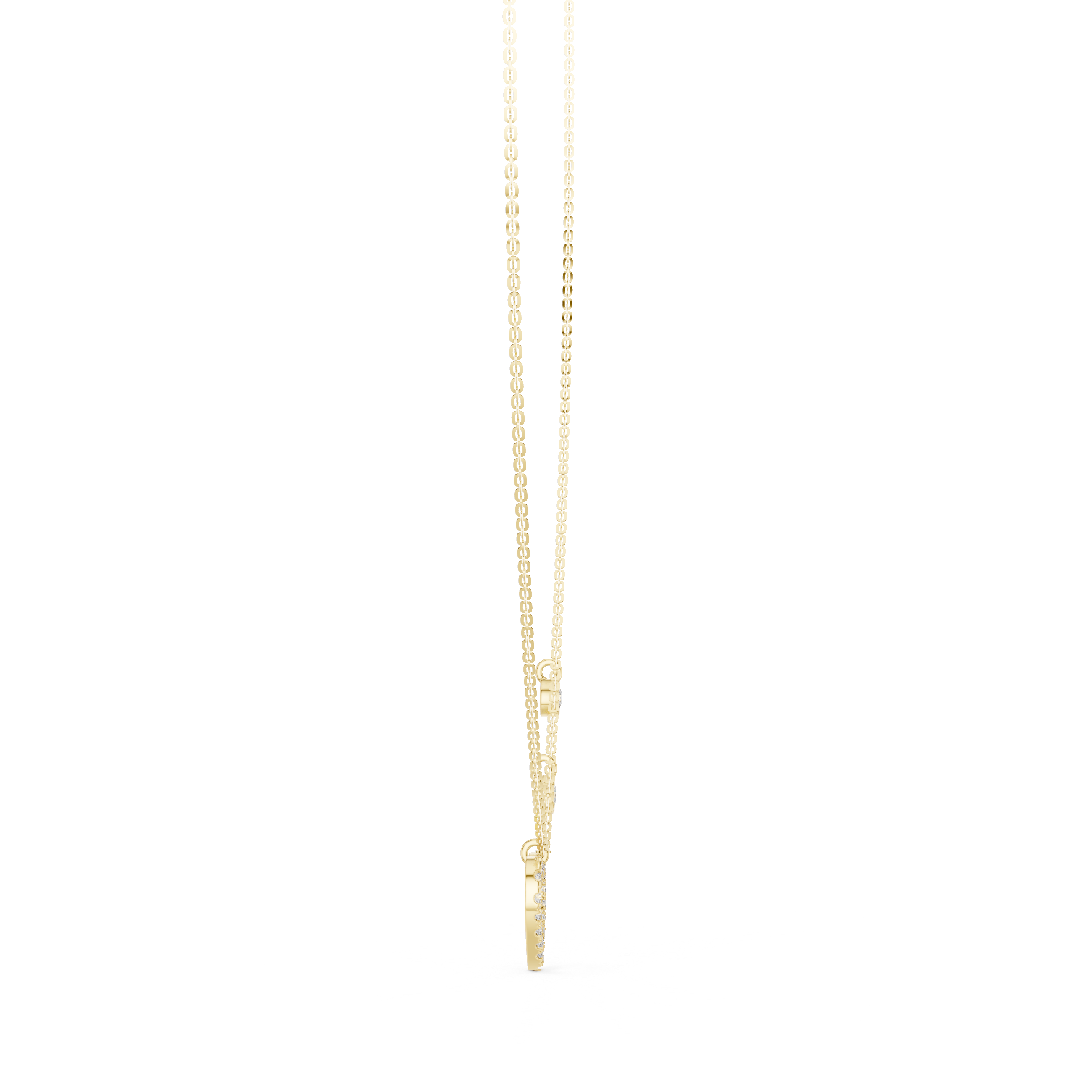 Luxury Heart Diamond Necklace