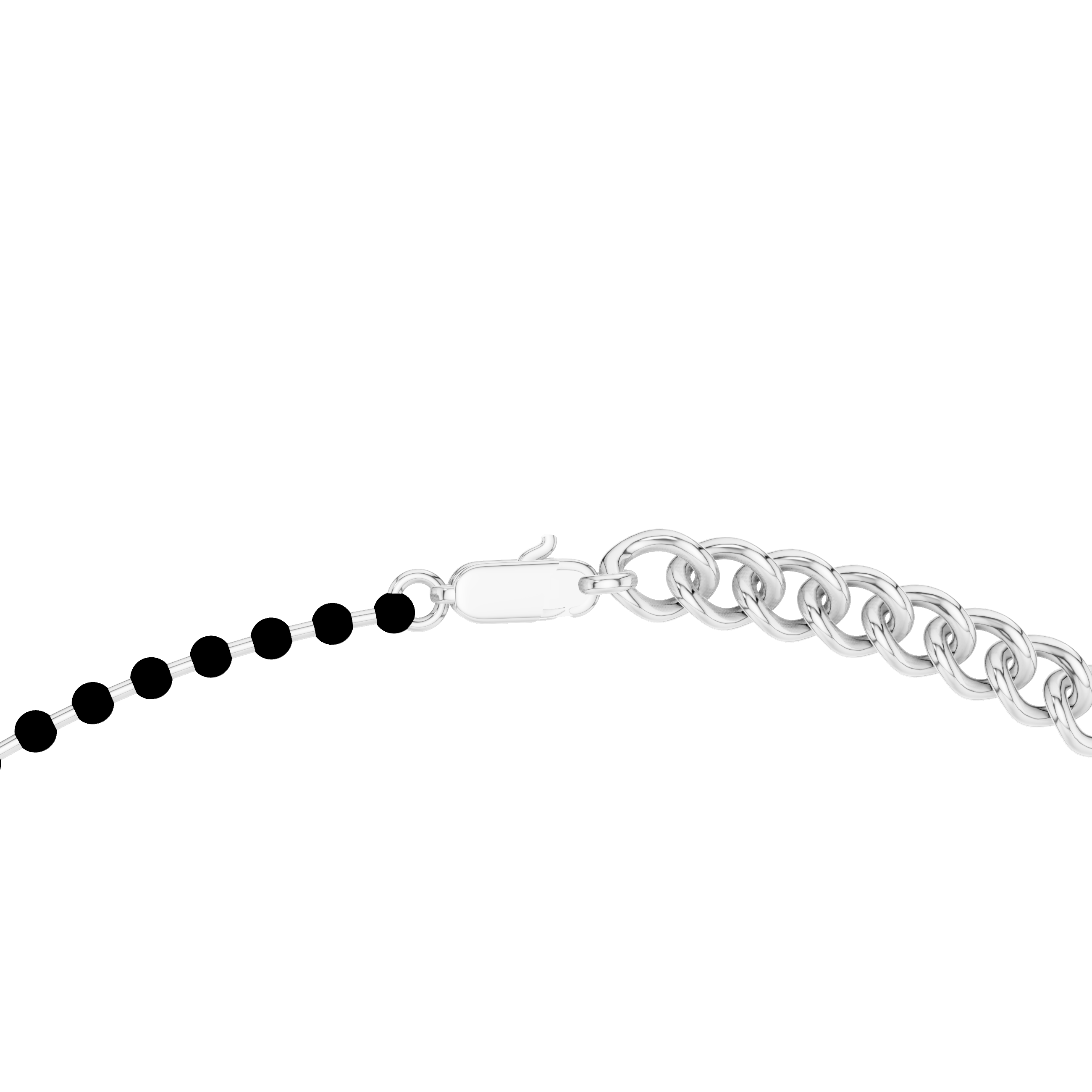 Luxury Bezel Drop Necklace