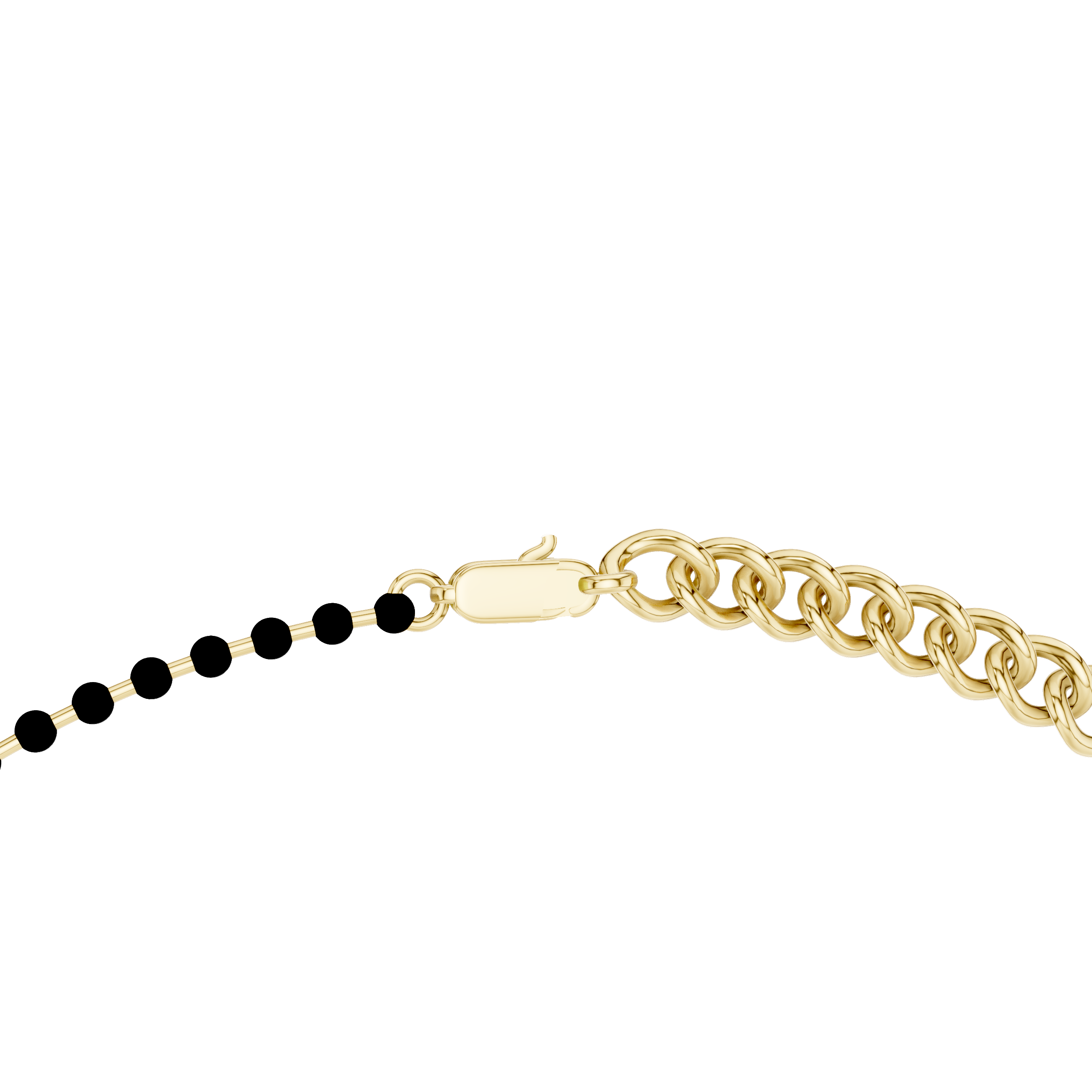 Luxury Bezel Drop Necklace