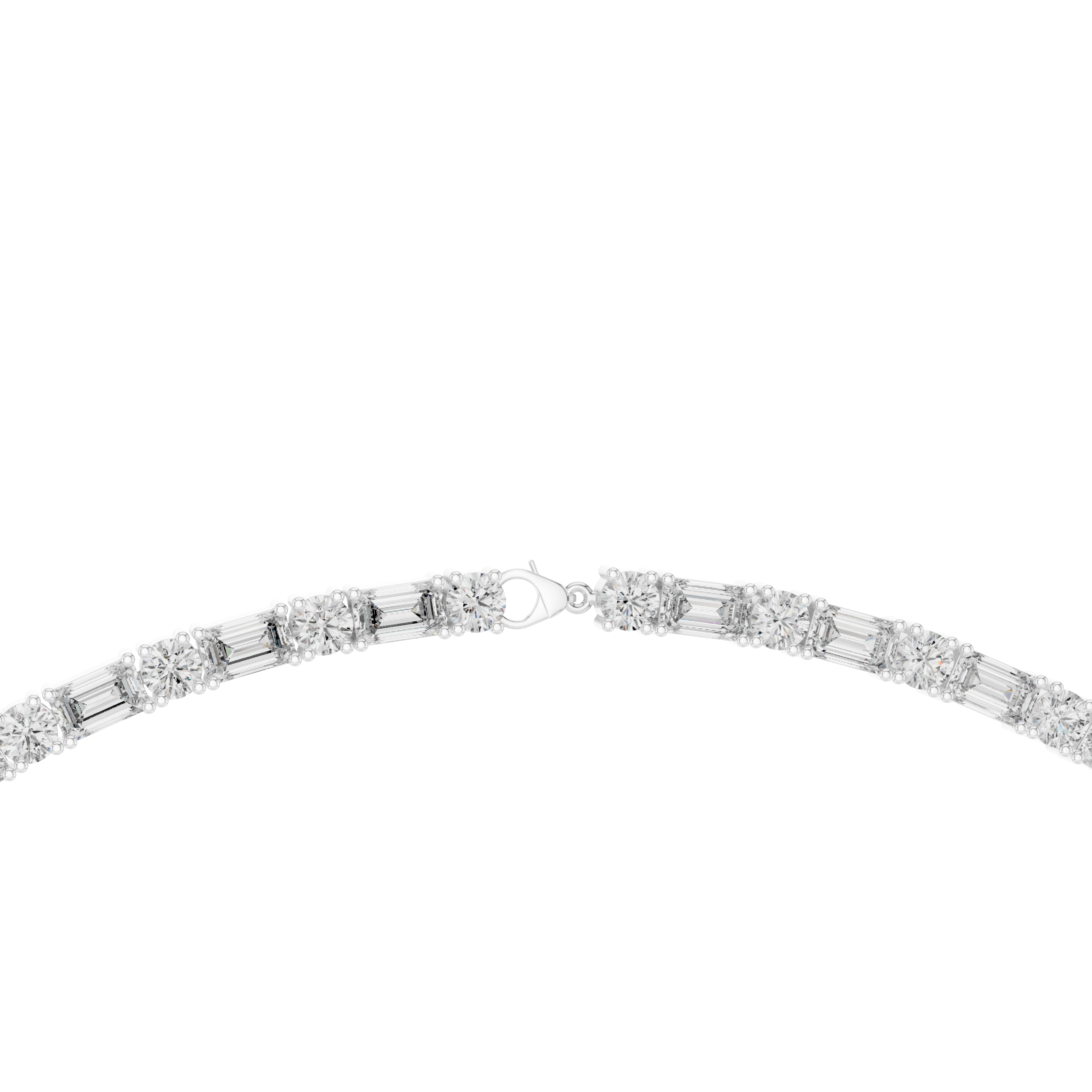 Luxury Emerald Diamond Necklace