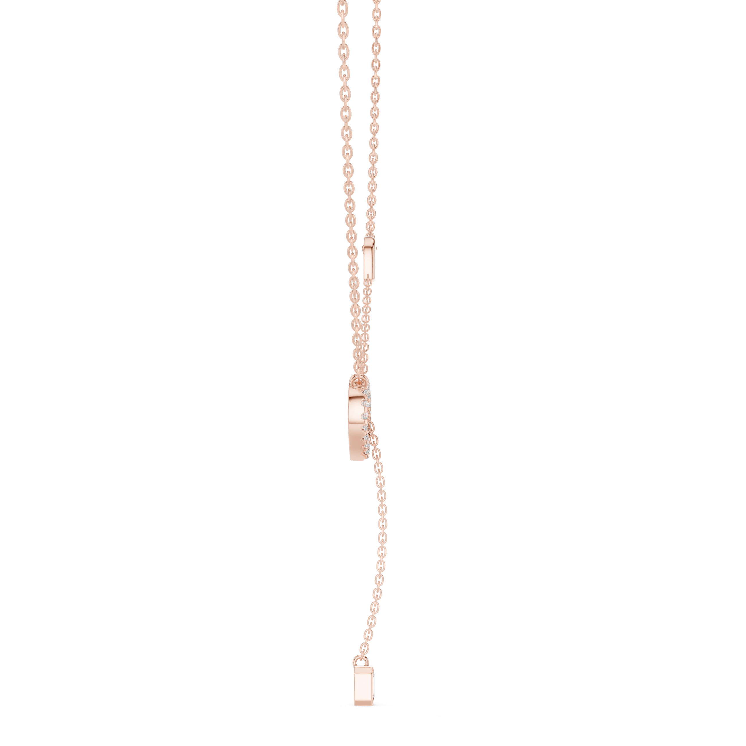 Luxury Heart Drop Necklace