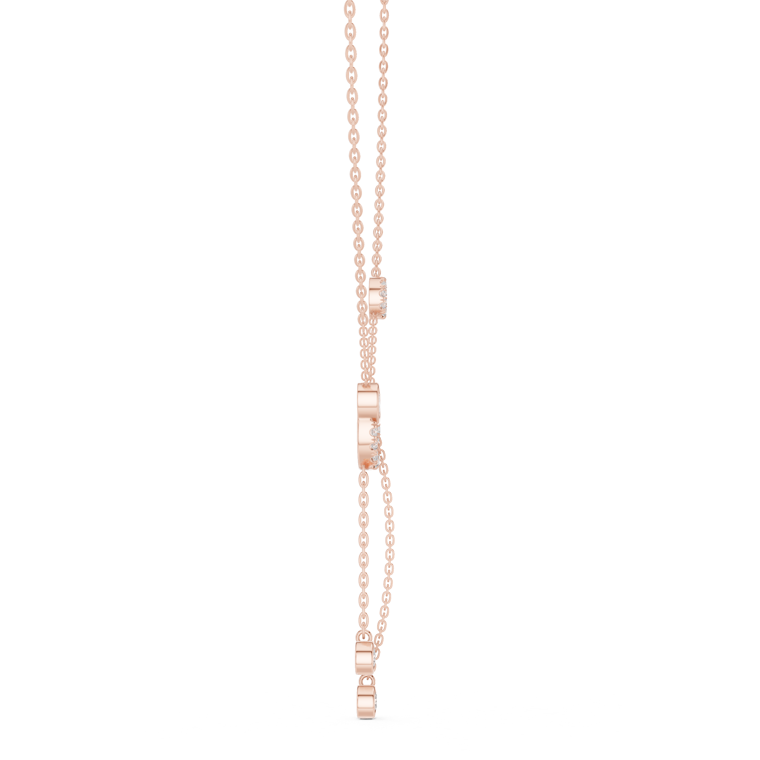 Luxury Circle Drop Necklace