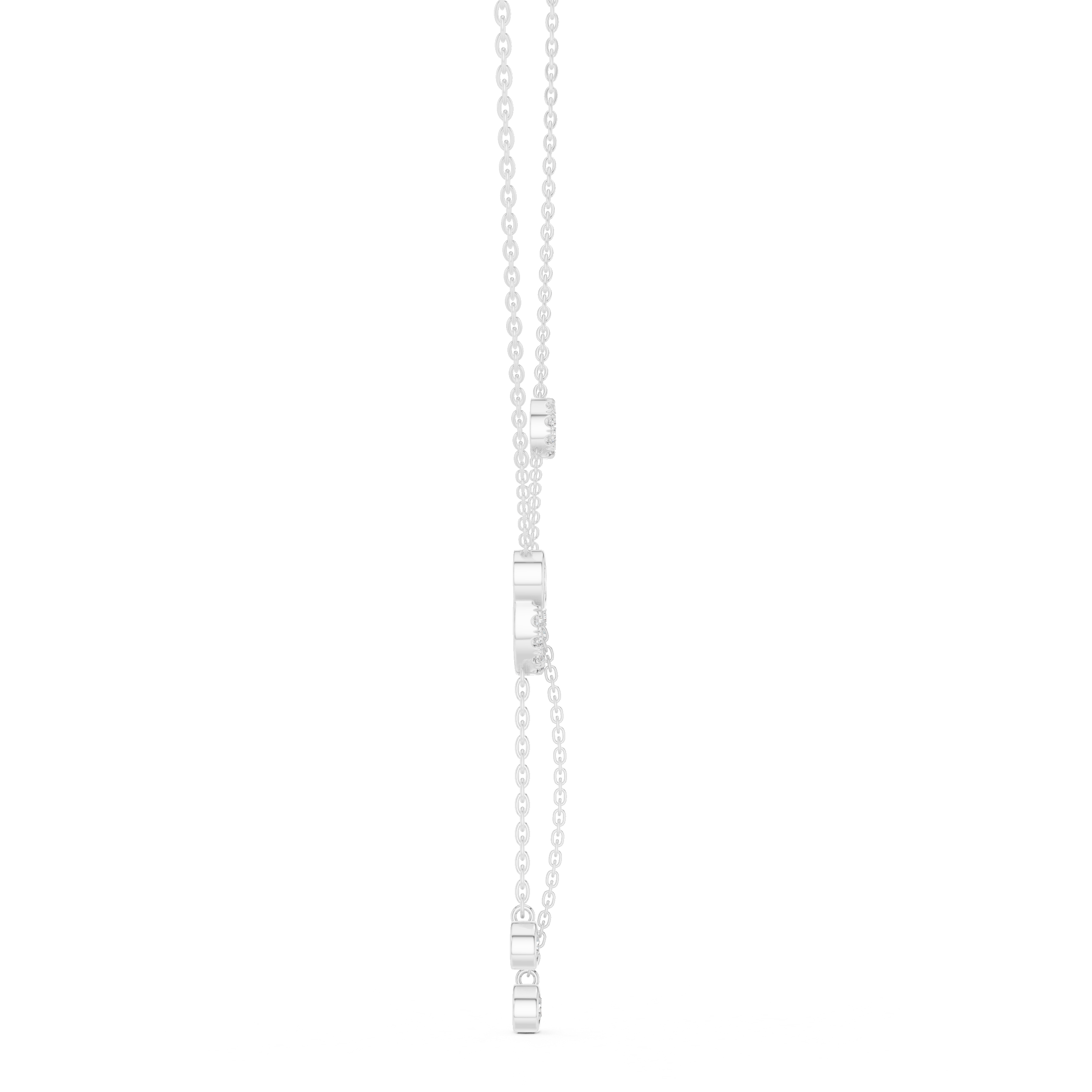 Luxury Circle Drop Necklace