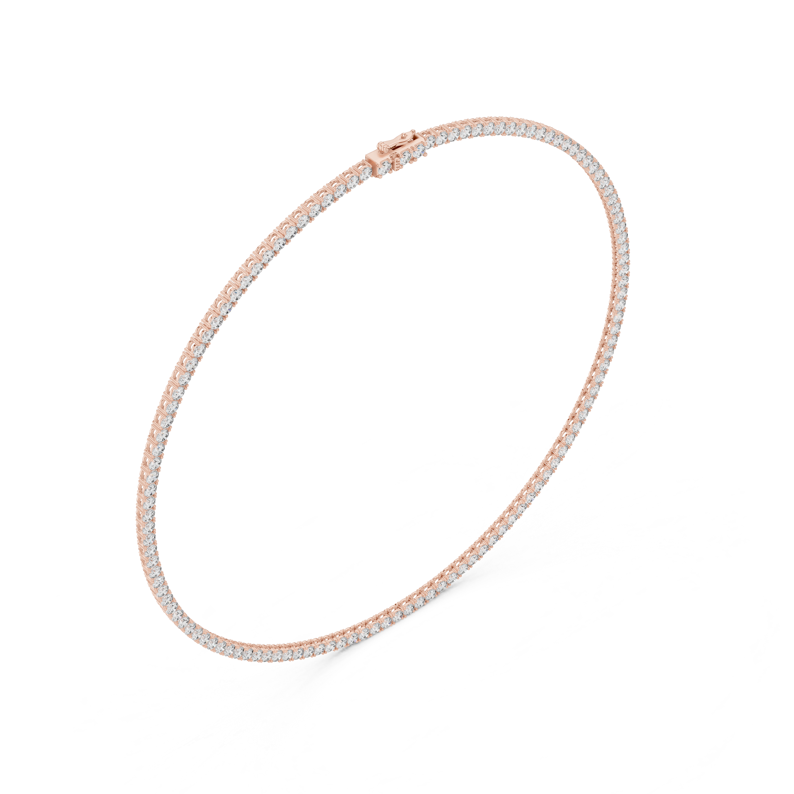 Luxury Diamond Tennis Necklace