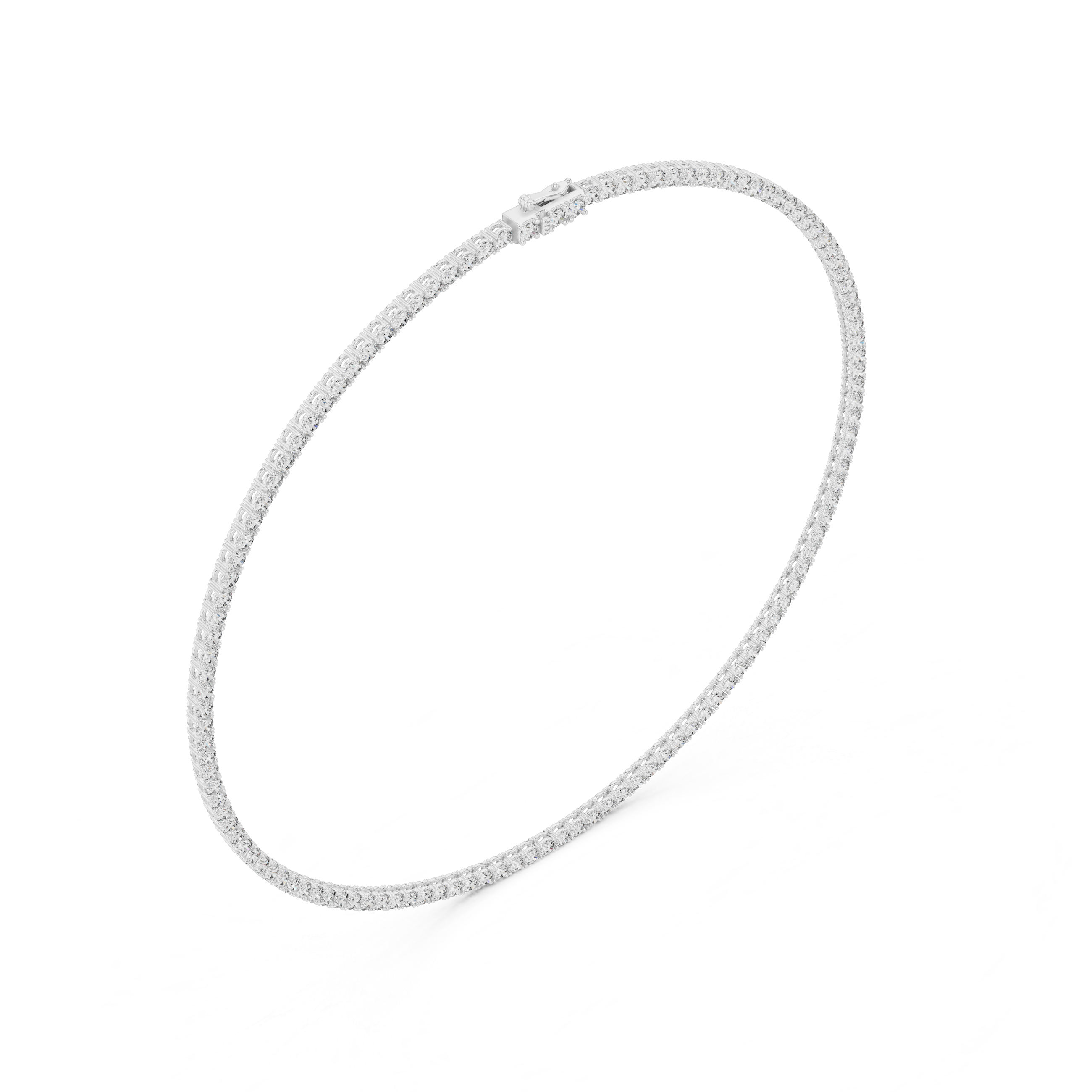 Luxury Diamond Tennis Necklace