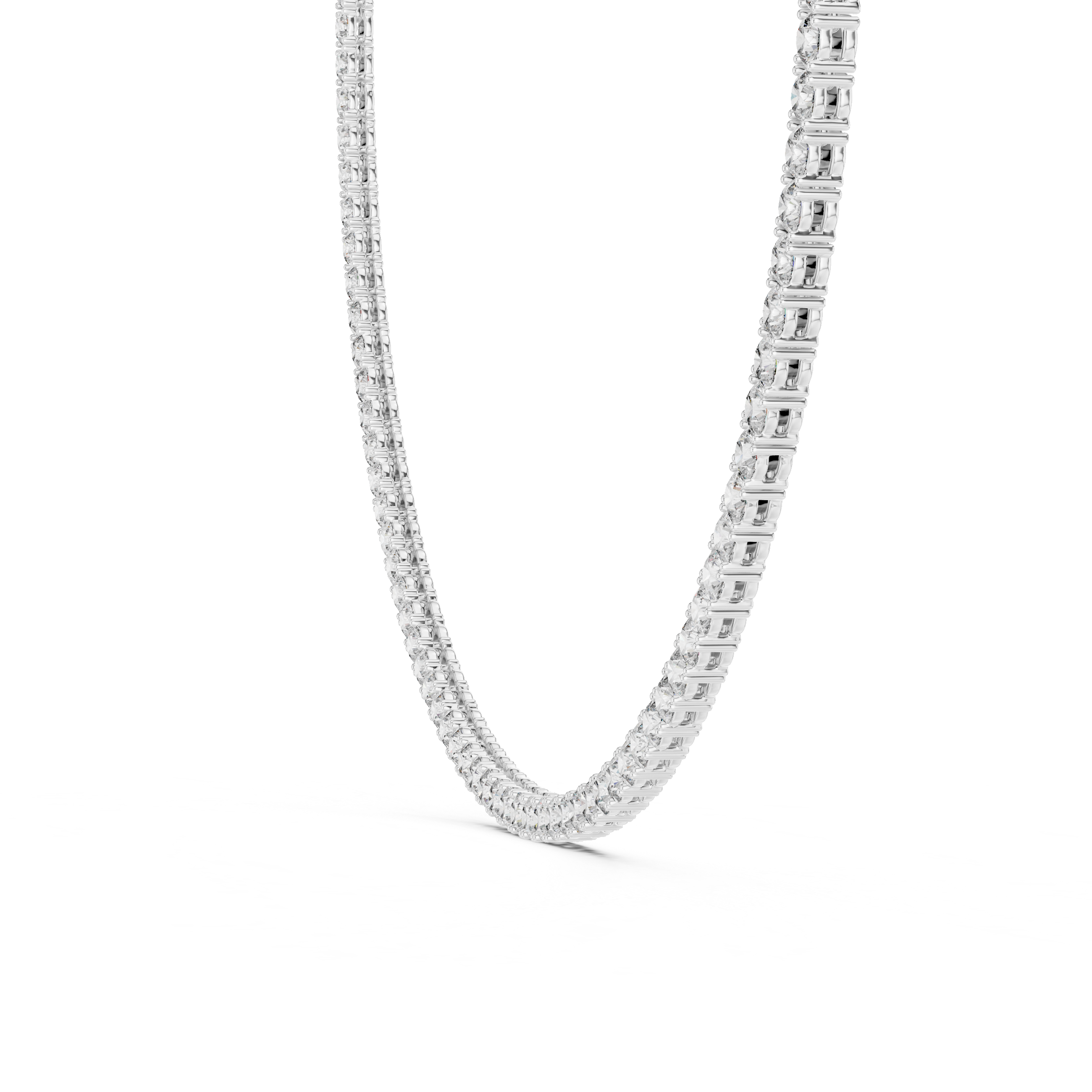 Luxury Diamond Tennis Necklace