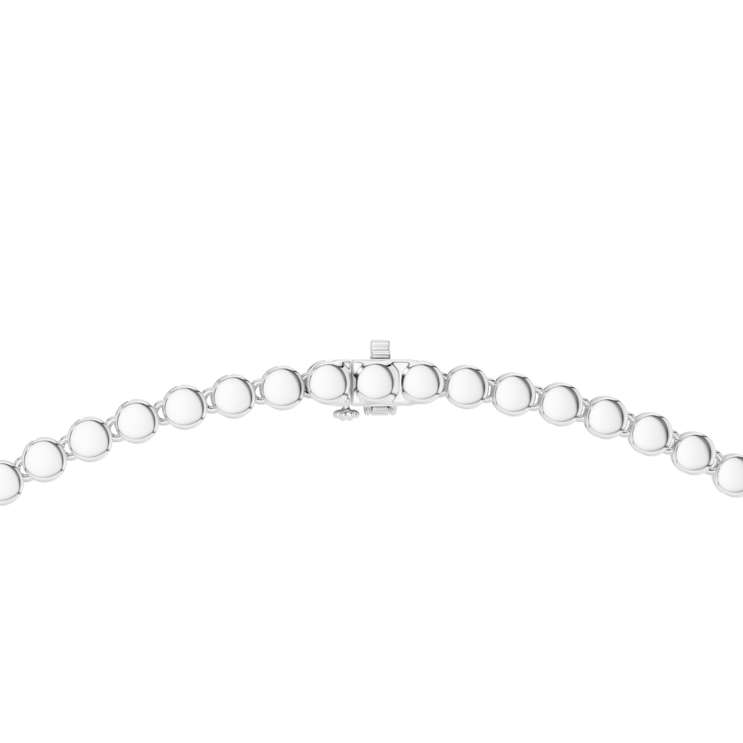Elegant Cluster Drop Diamond Necklace