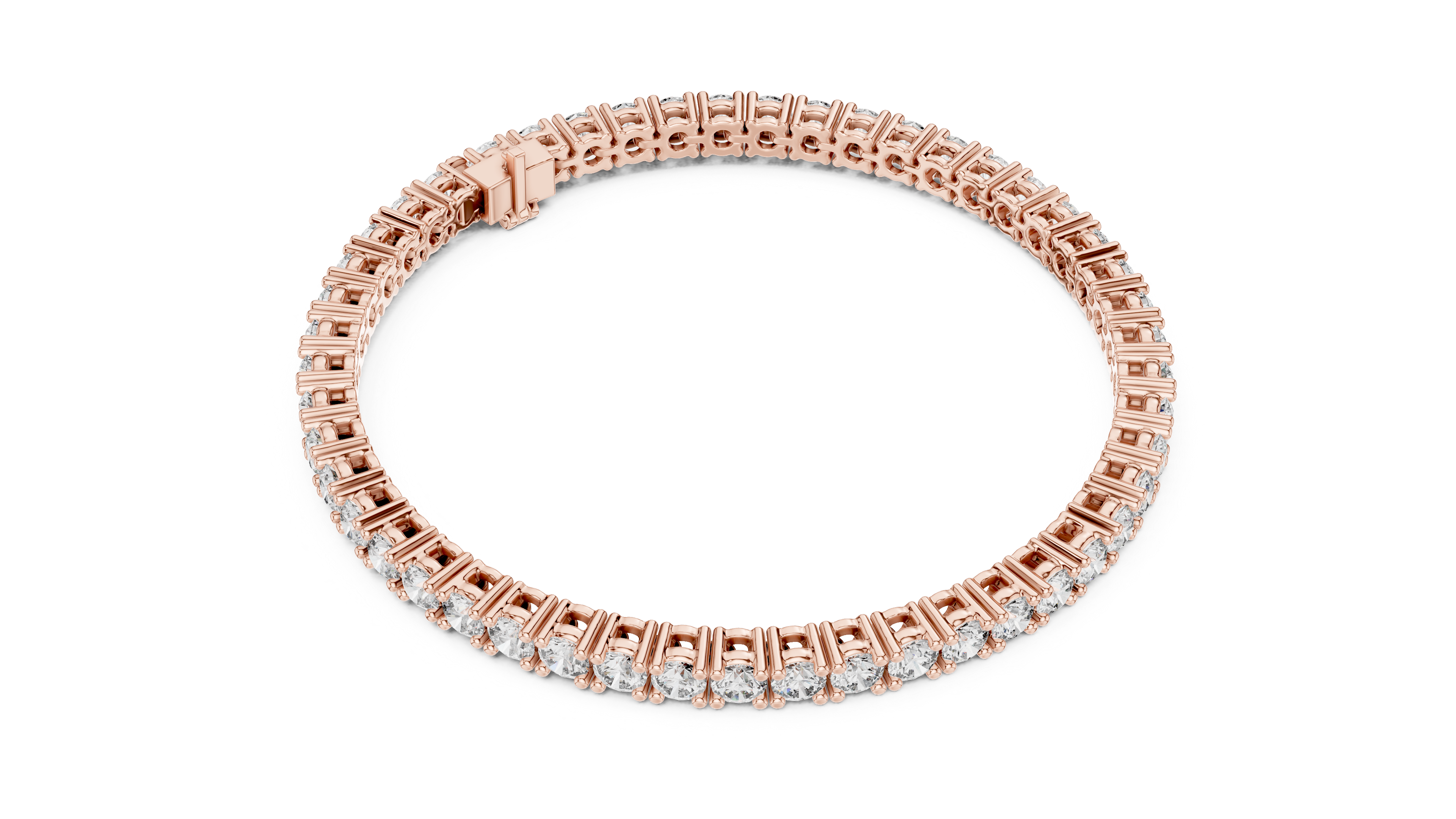 Luxury Round Tennis Bracelet