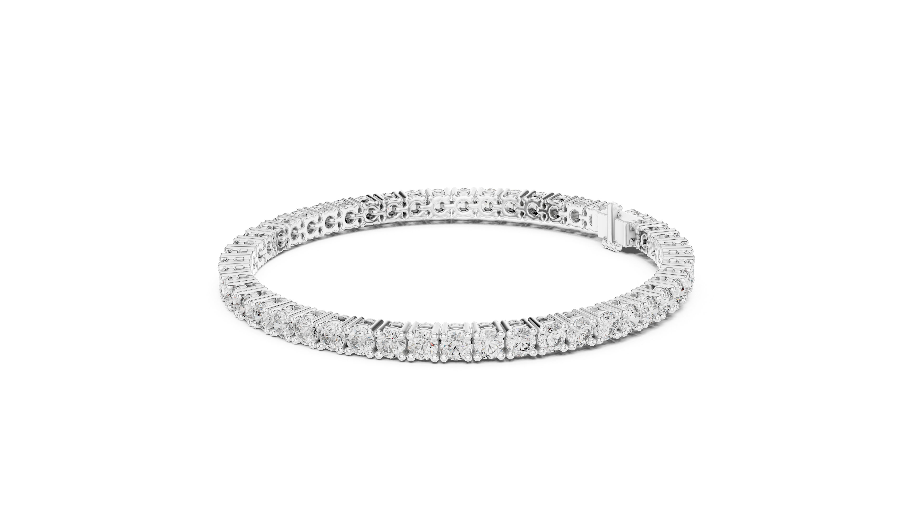 Luxury Round Tennis Bracelet