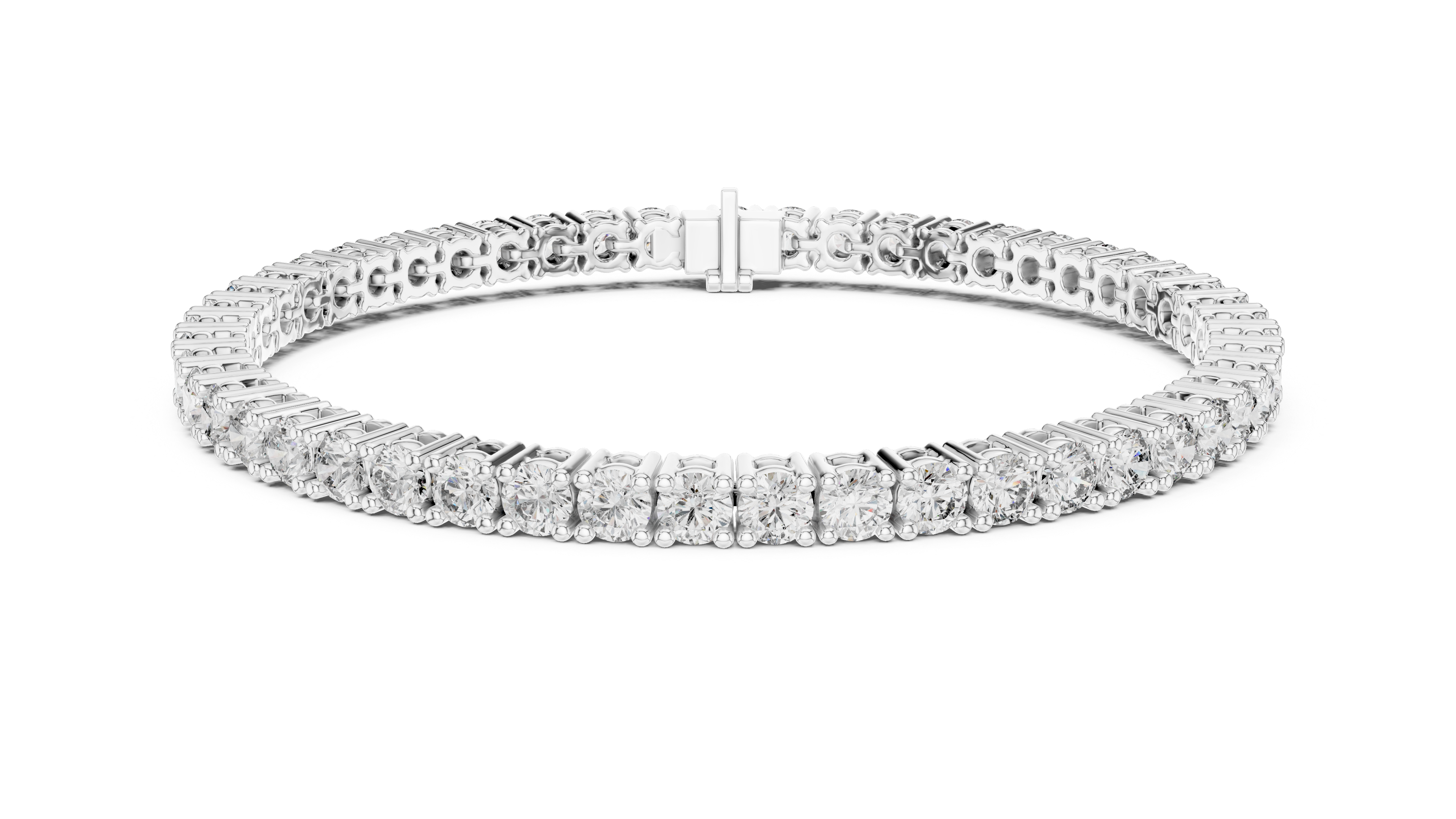 Luxury Round Tennis Bracelet