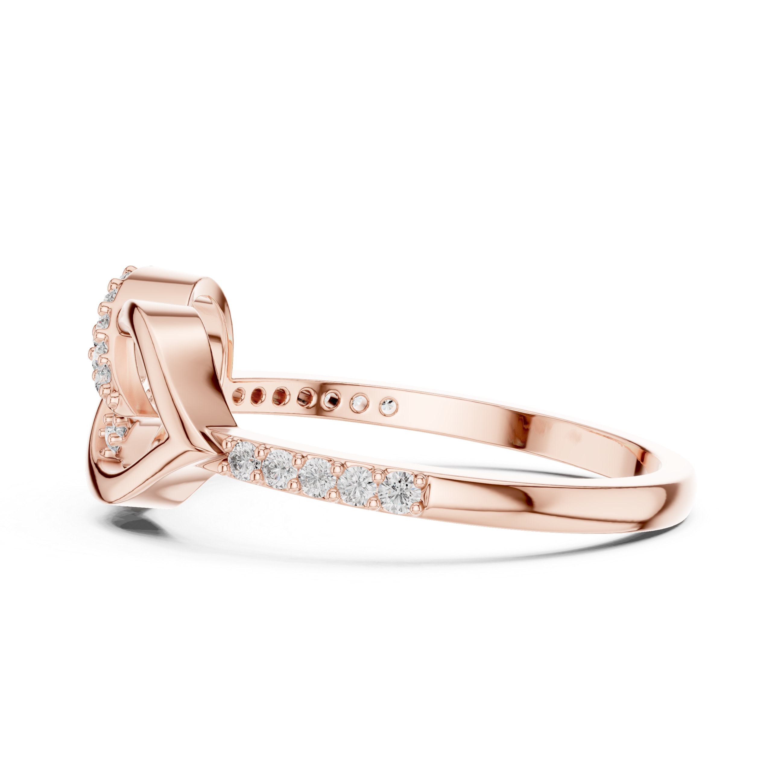 Modern Infinity Diamond Ring