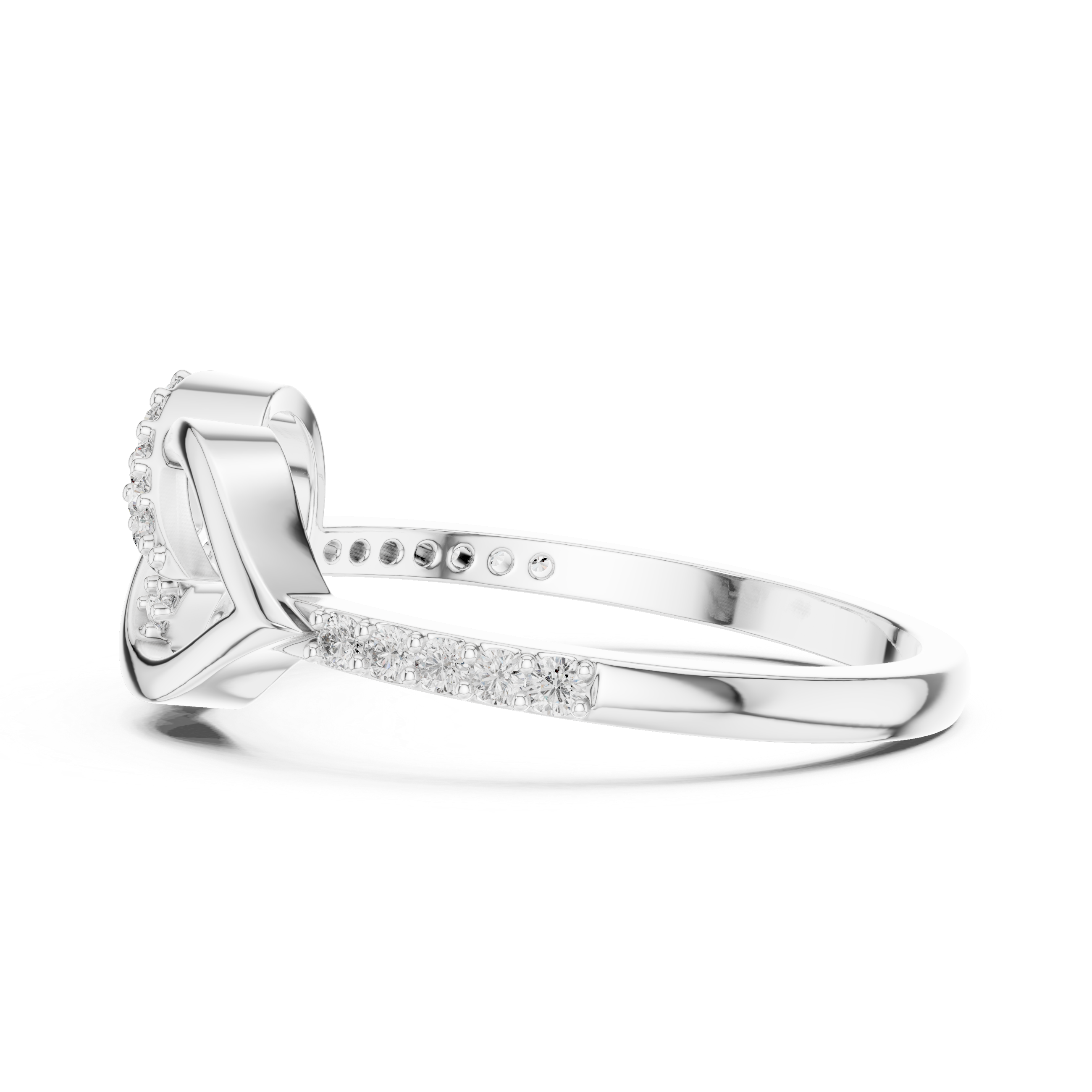 Modern Infinity Diamond Ring