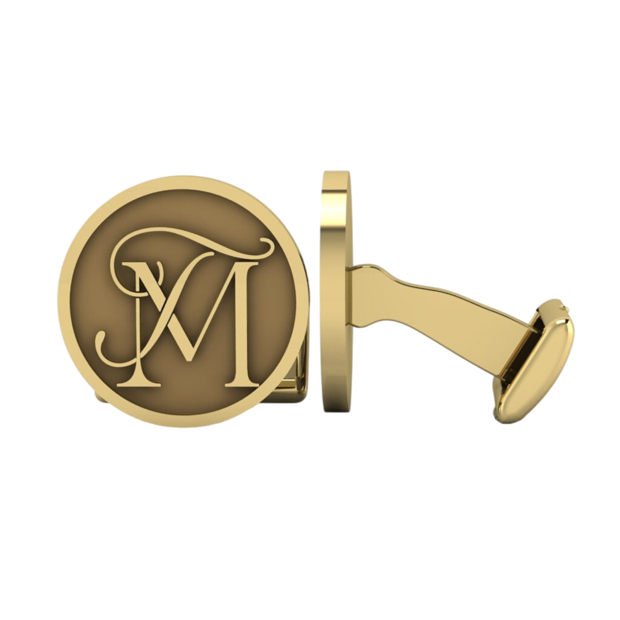 Personalized Monogram Cufflinks