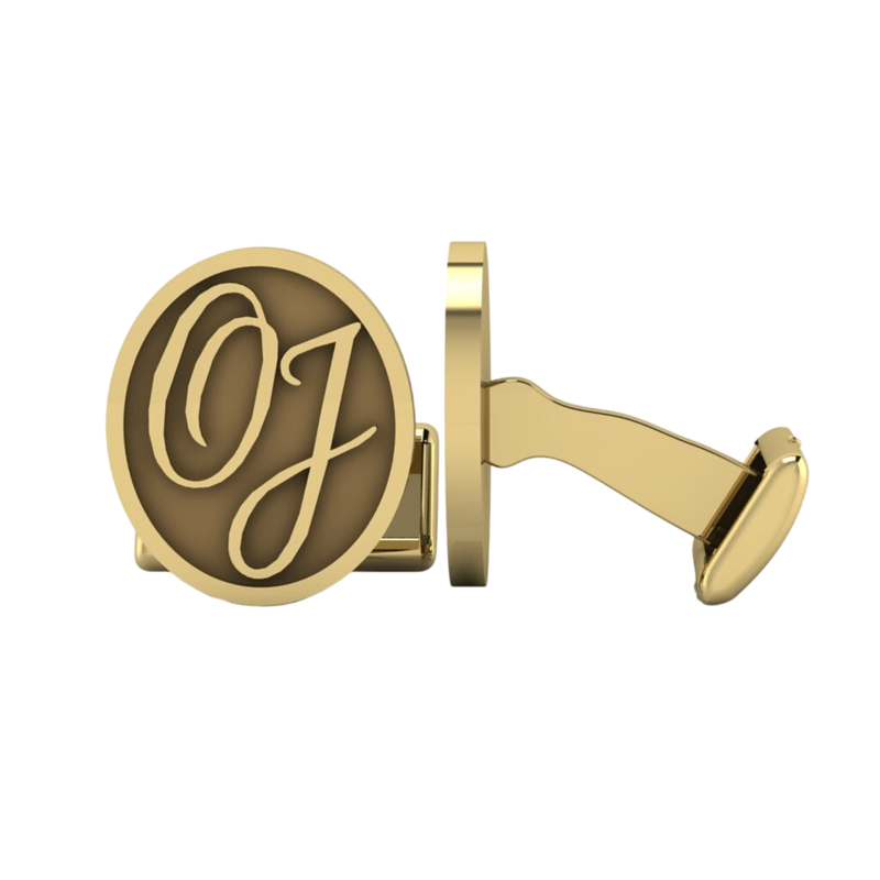 Monogram Cufflinks