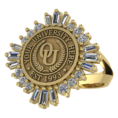 Tramontana | V-Frame Band Custom Collage Ring