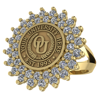 Splendid | V-Frame Band Custom Collage Ring