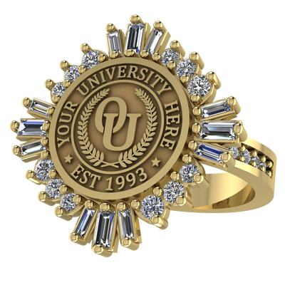 Tramontana | Channel Core Band Custom Collage Ring