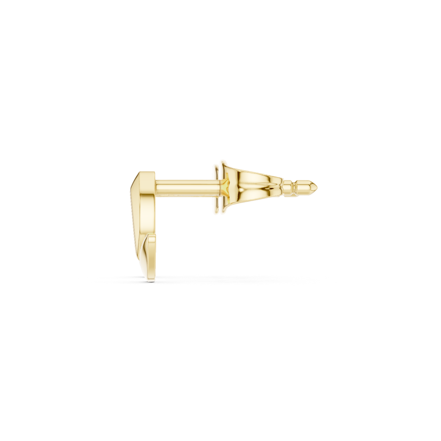 Minimal Marquise Diamond Stud Earrings