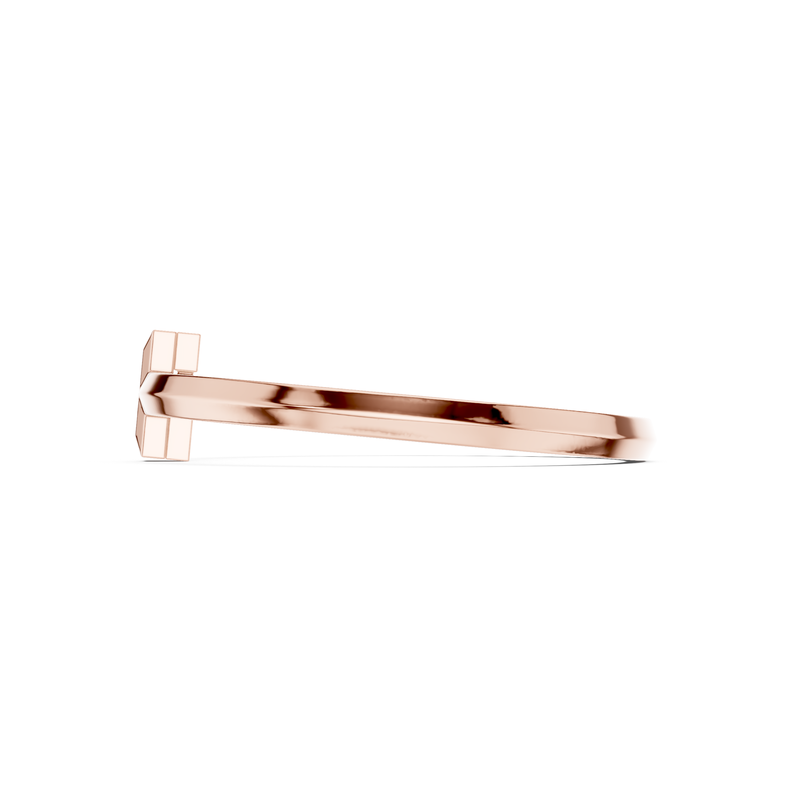 Minimal Pavé Bar Bangle Bracelet