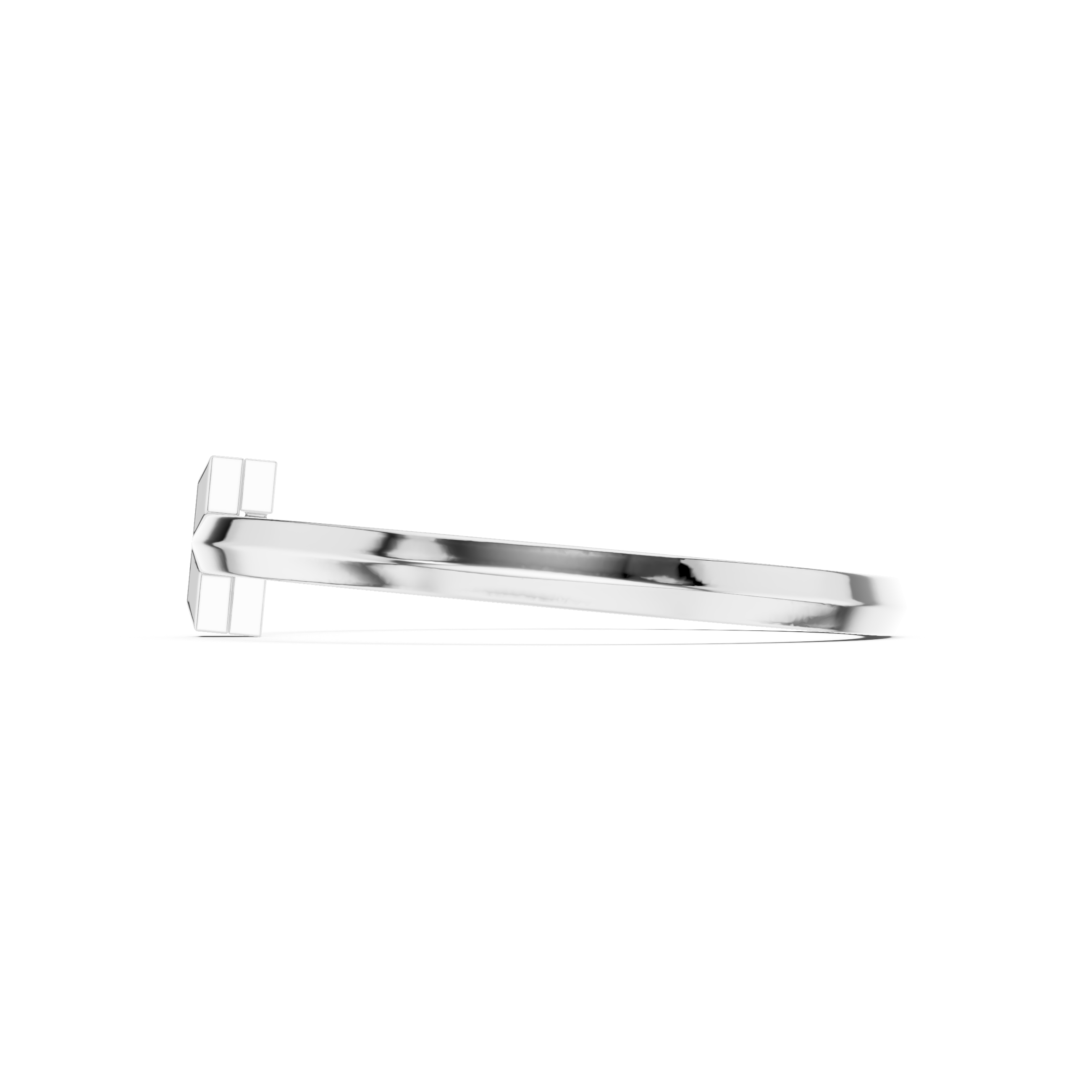 Minimal Pavé Bar Bangle Bracelet