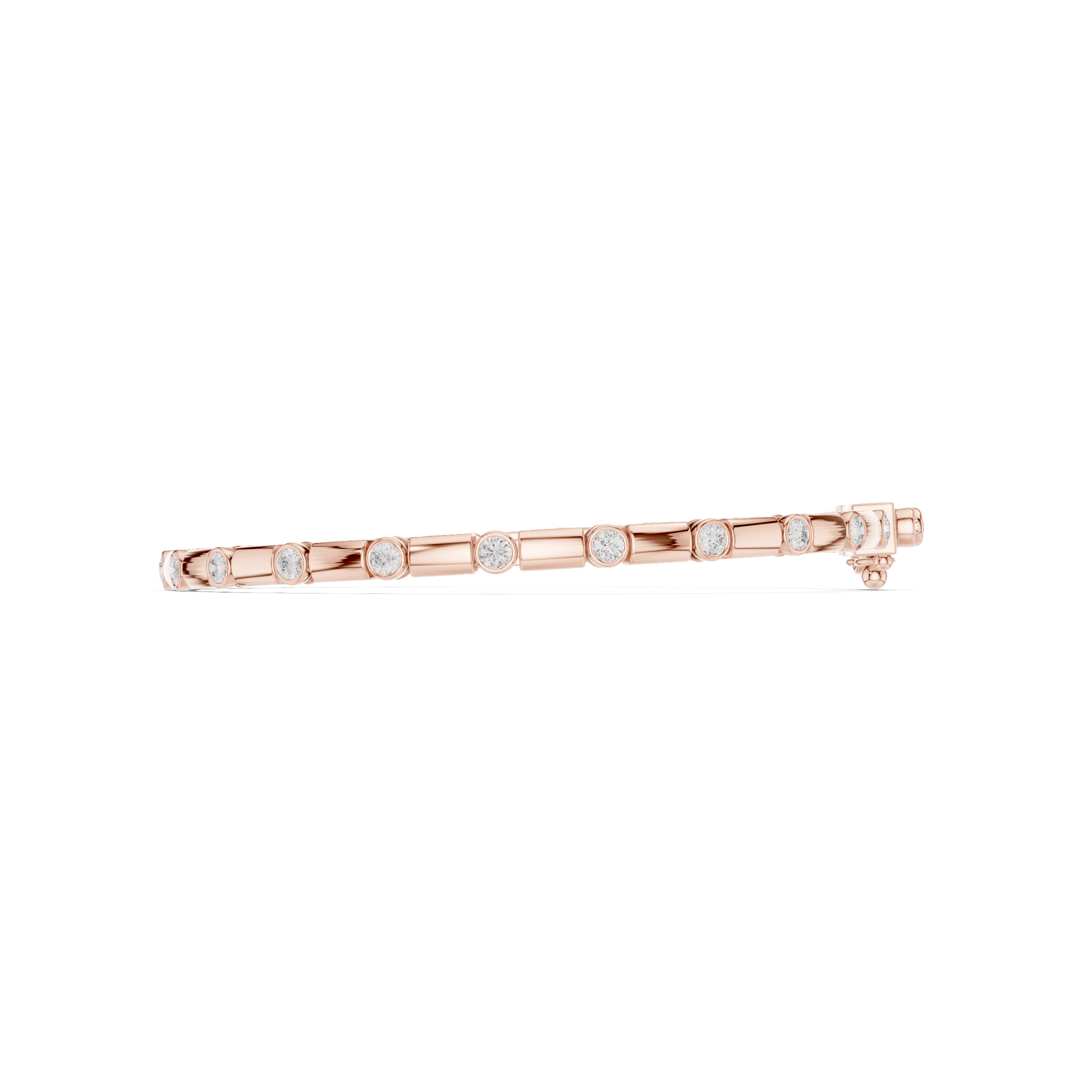 Luxury Bezel Diamond Bracelet