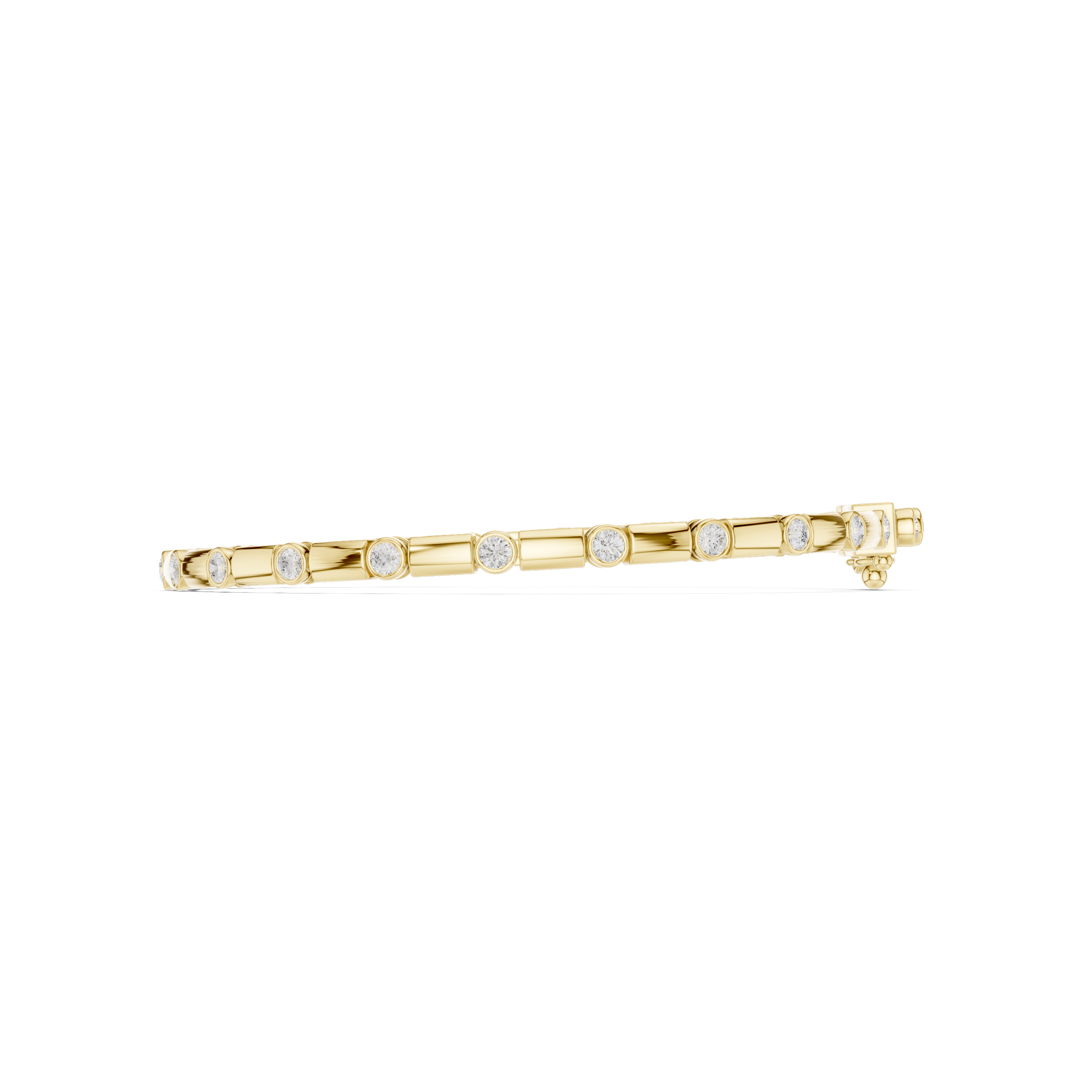 Luxury Bezel Diamond Bracelet
