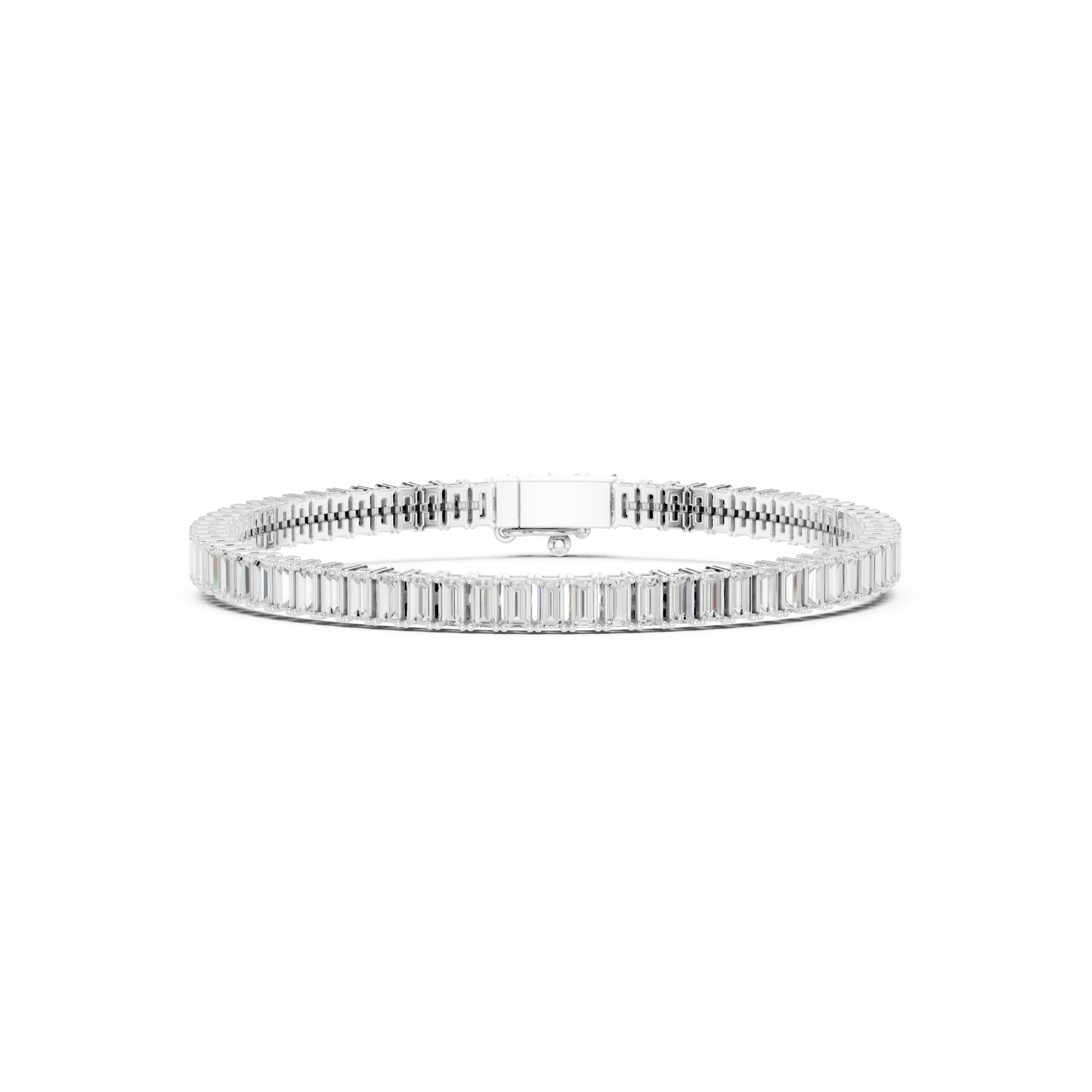 Luxury Baguette Diamond Bracelet