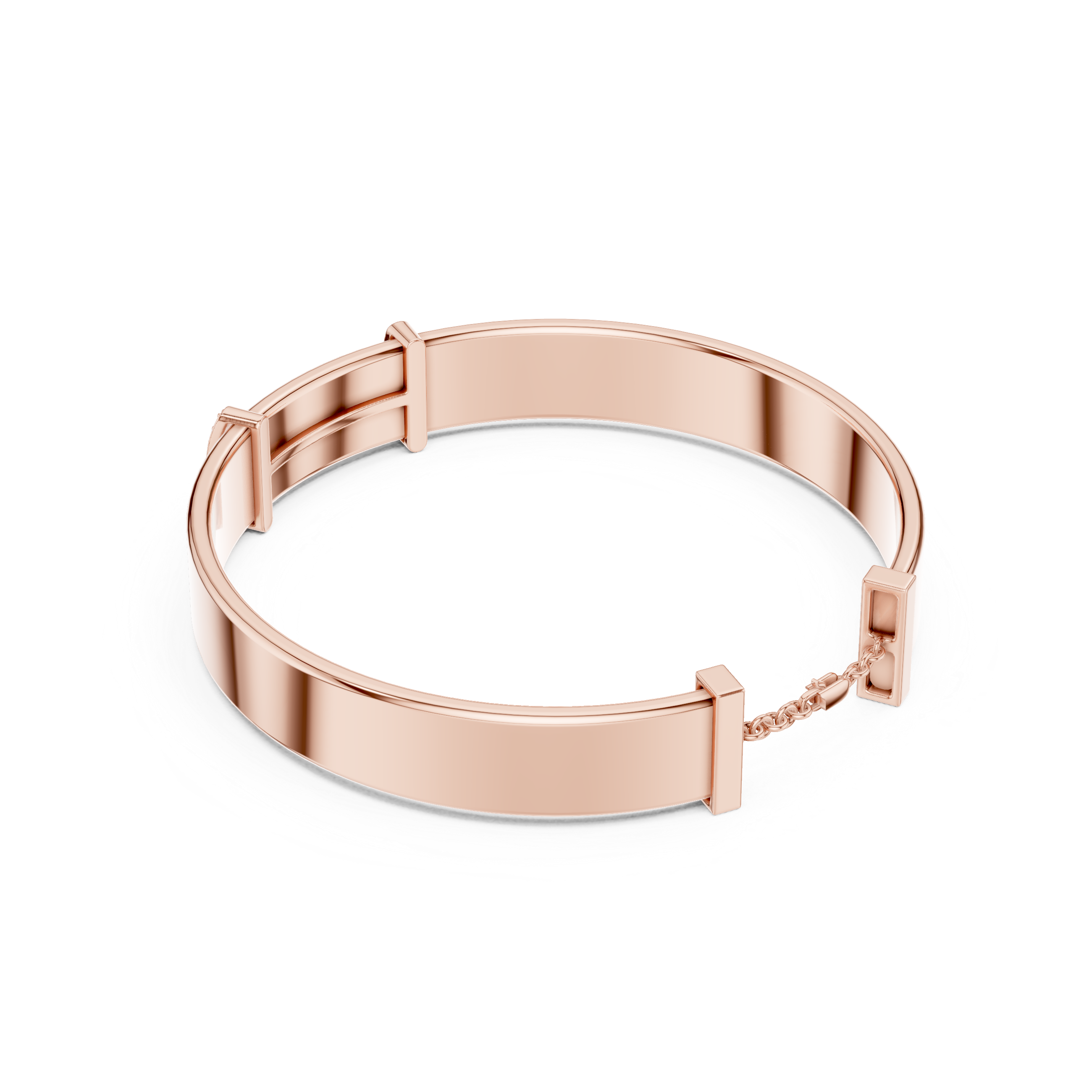 Minimal Diamond Bar Bracelet