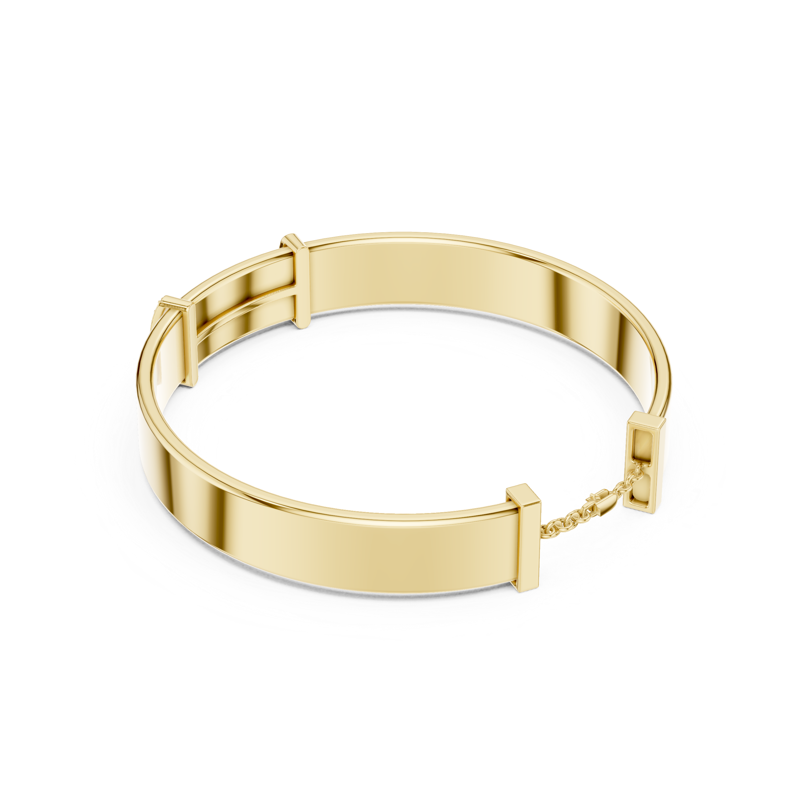 Minimal Diamond Bar Bracelet