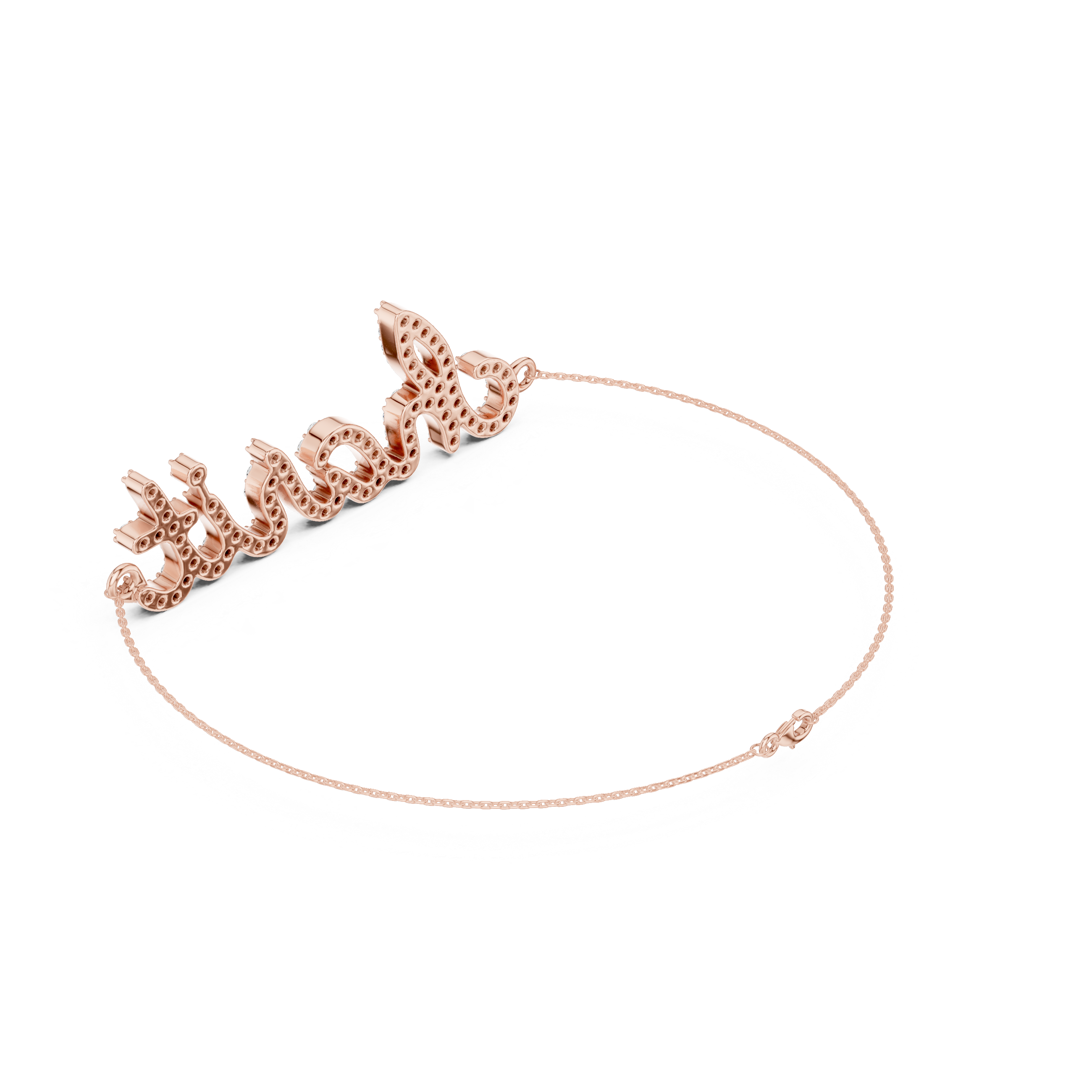 Custom Name Diamond Bracelet
