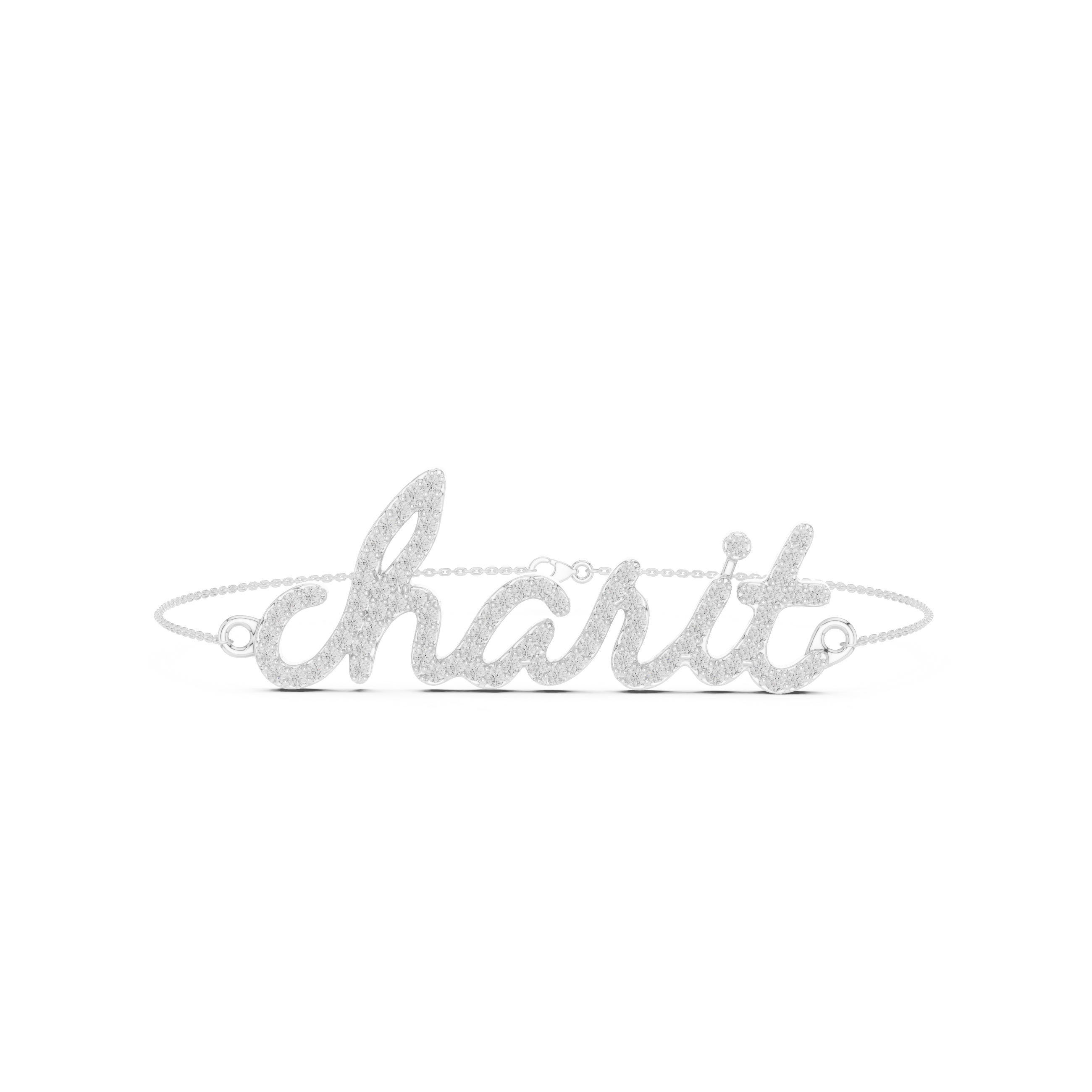 Custom Name Diamond Bracelet