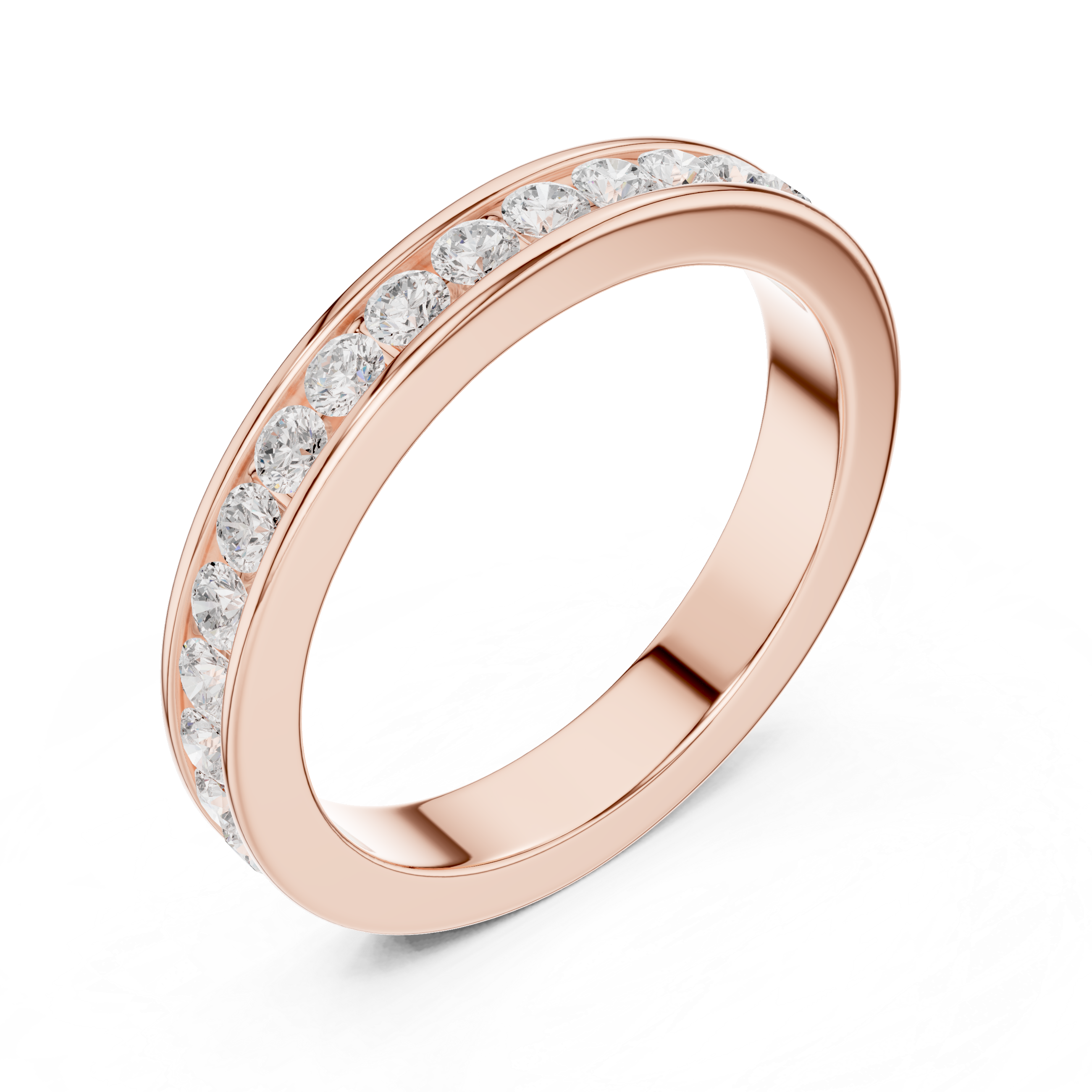 Full Eternity Channel Set Diamond Band