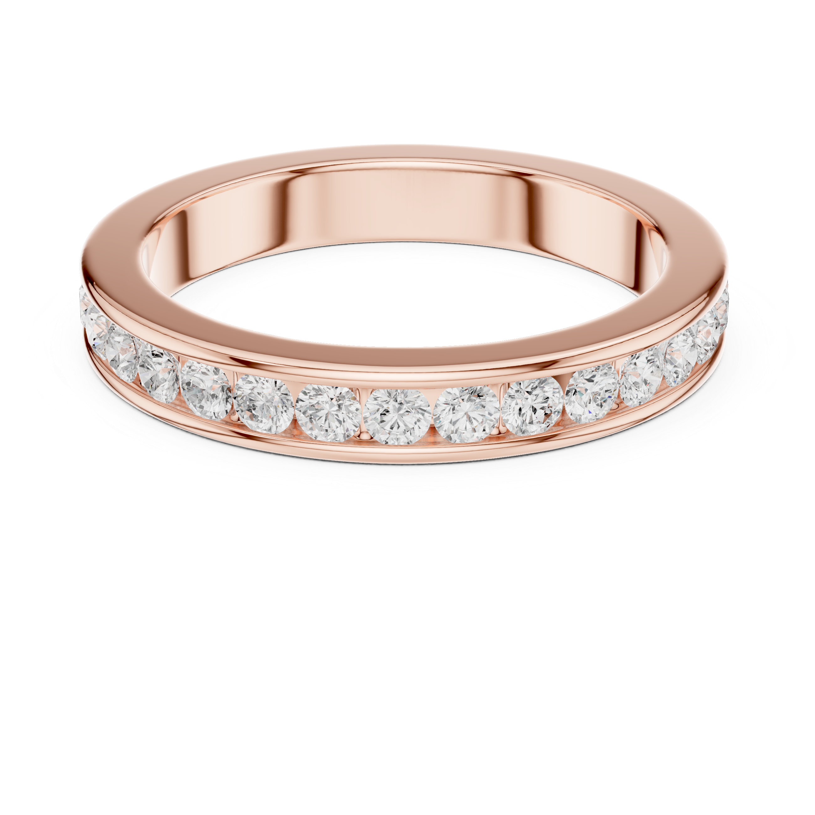 Full Eternity Channel Set Diamond Band