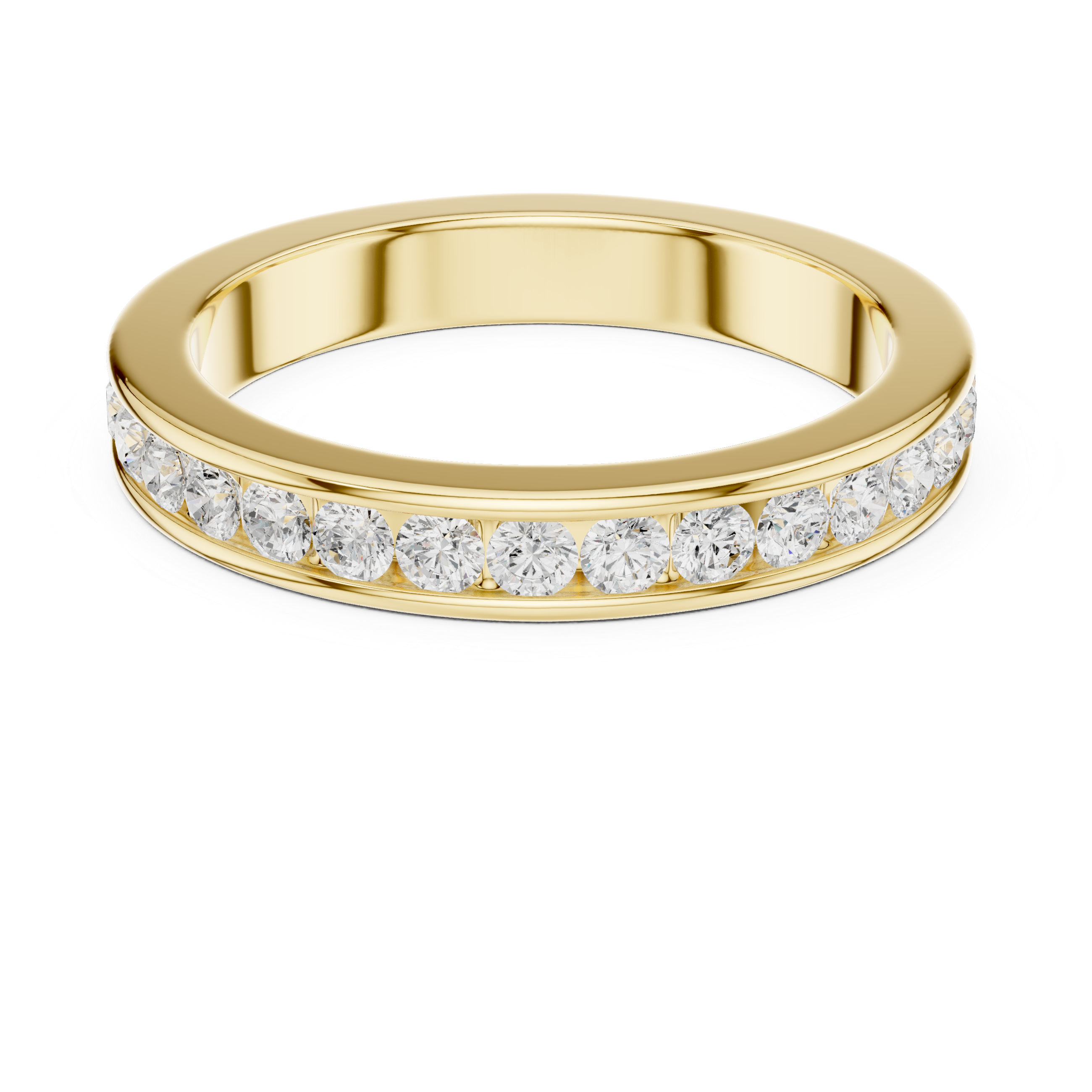 Full Eternity Channel Set Diamond Band