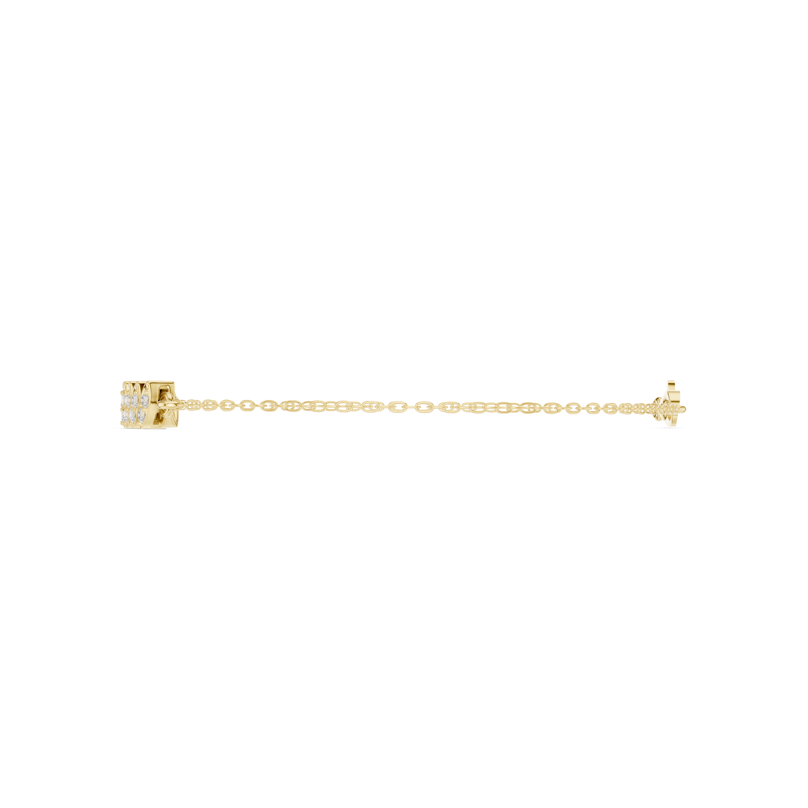 Marquise Diamond Bar Chain Bracelet
