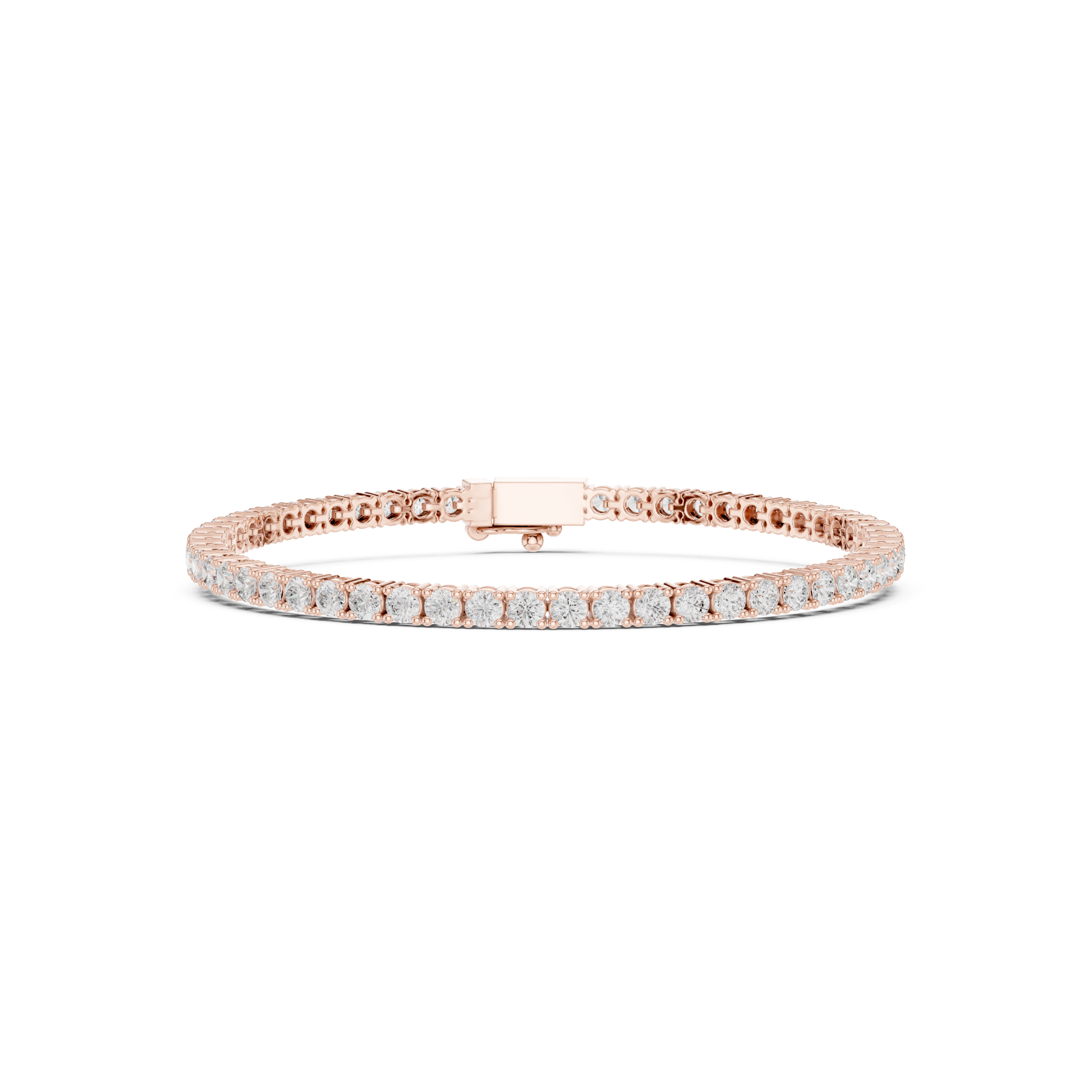Classic Round Diamond Tennis Bracelet