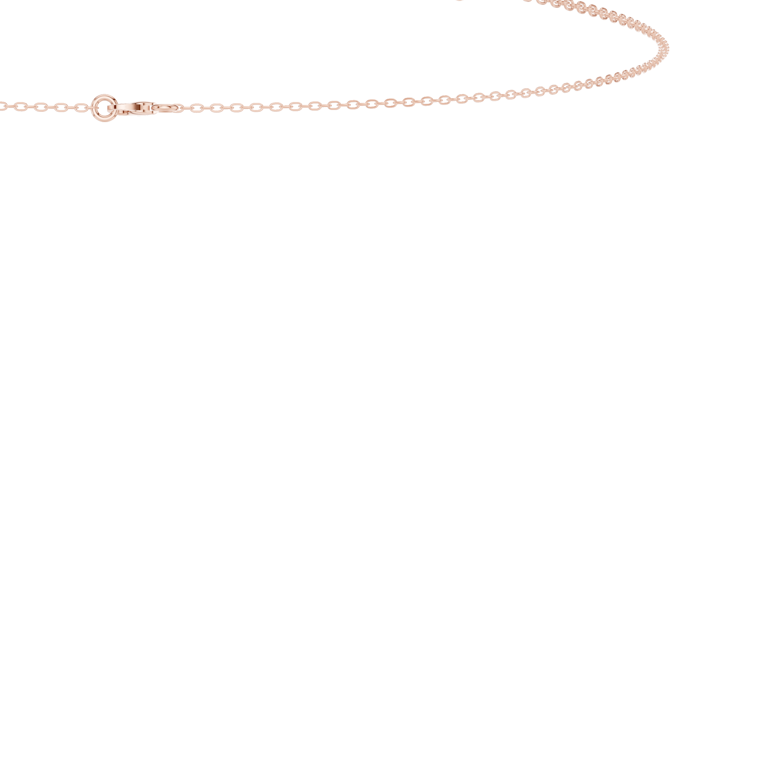Geometric V Motif Diamond Necklace – Minimal Modern Elegance