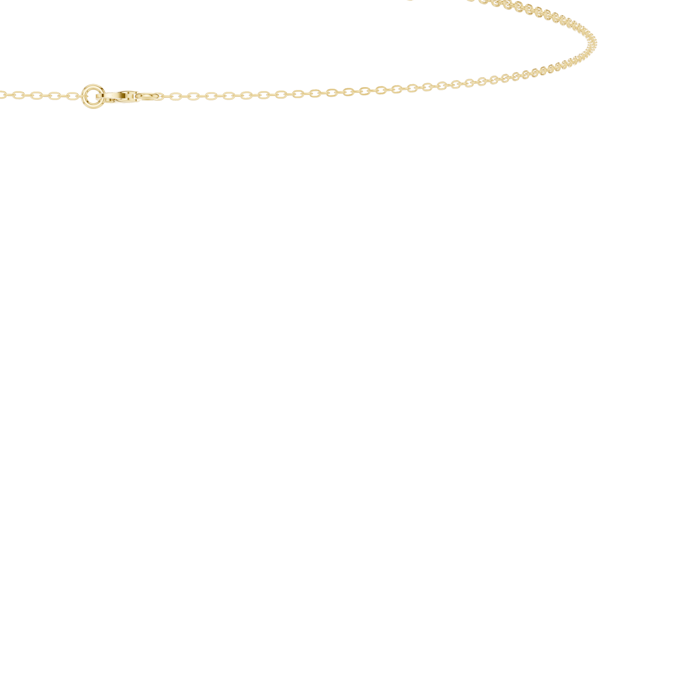 Geometric V Motif Diamond Necklace – Minimal Modern Elegance