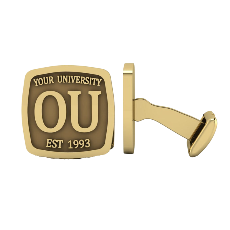 Custom University Cufflinks (Unisex)
