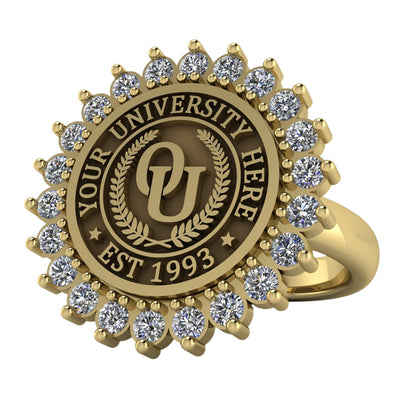 Serku | Classic Dome Band Custom Collage Ring