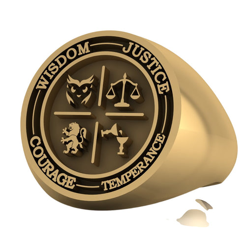 Four Virtues Ring