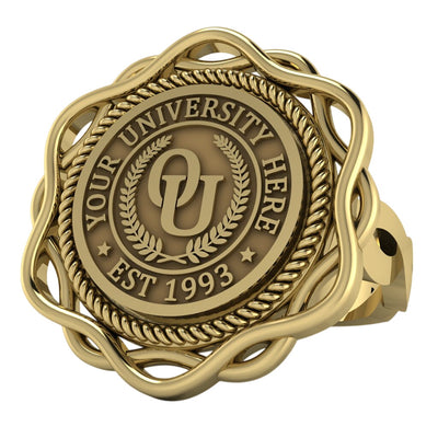 Slanga | Infinity Loop Band Custom Collage Ring