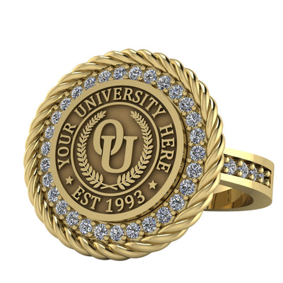 Arrecerat | Channel Core Band Custom Collage Ring