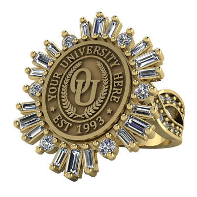 Tramontana Oval | Infinity Pave Band 2 Custom Collage Ring