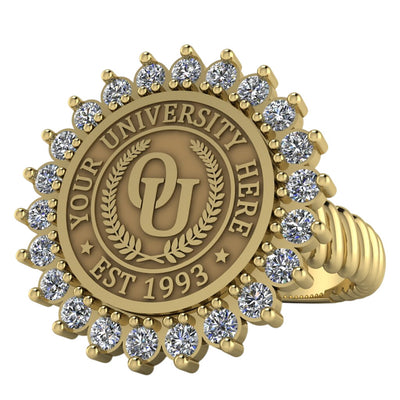 Serku | Rope Core Band Custom Collage Ring