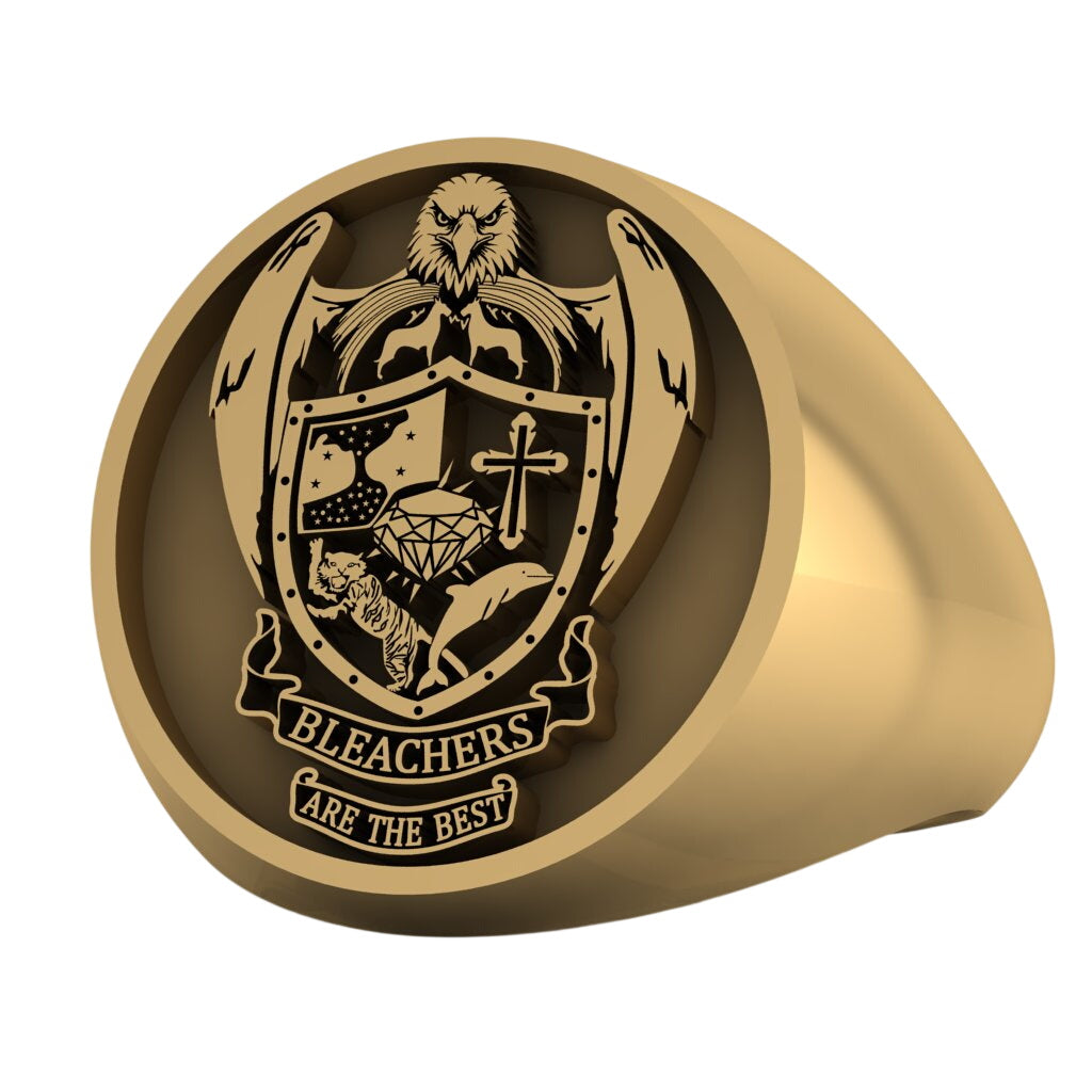 Personalized Family Crest Ring