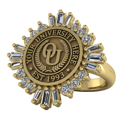 Tramontana | Classic Dome Band Custom Collage Ring