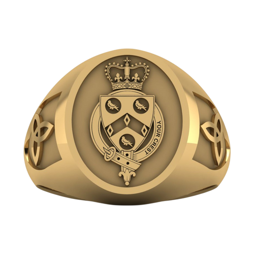 Family Crest Ring – Custom Engraved Signet Ring | Heritage Keepsake Jewelry