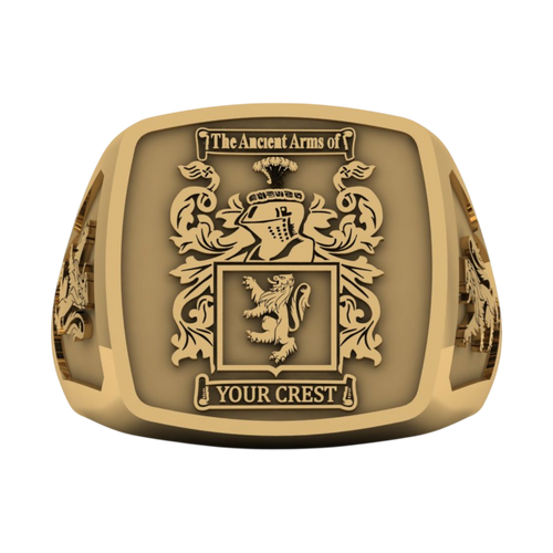 Family Crest Ring – Custom Engraved Signet Ring | Heritage Keepsake Jewelry