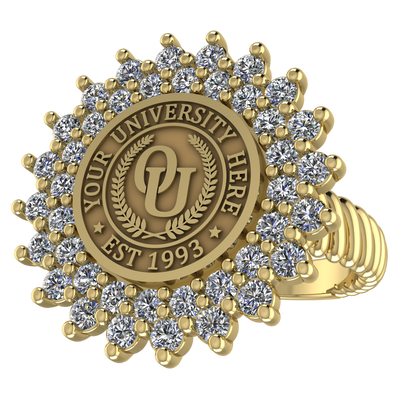 Splendid | Rope Core Band Custom Collage Ring